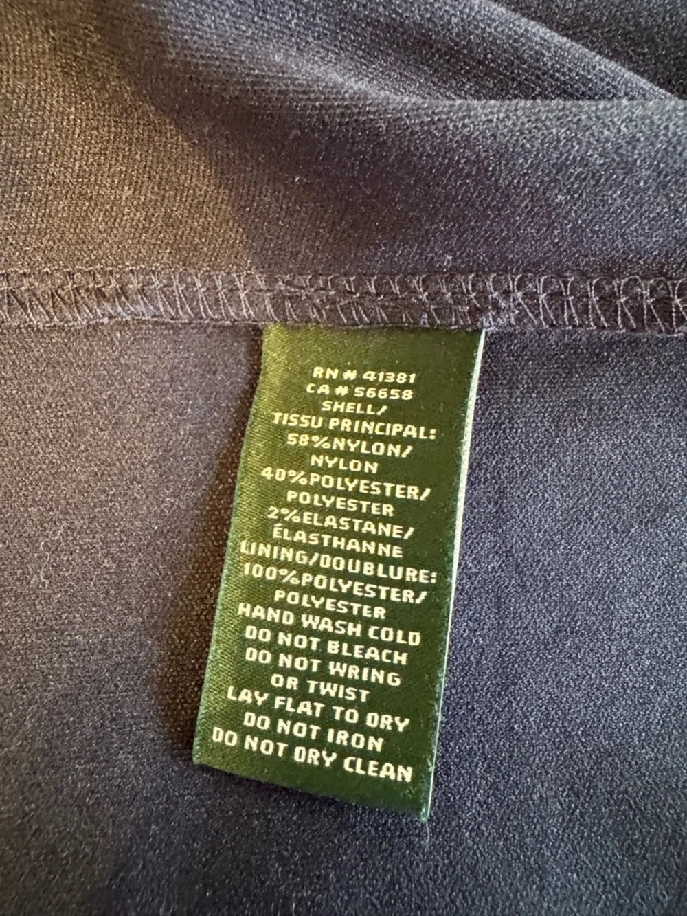 Lauren Ralph Lauren Navy Lace Sequin Gown Maxi Dress Size 14 Elegant - Picture 13 of 13